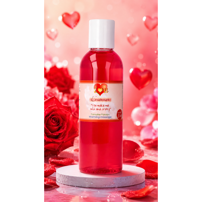 Ulei de Masaj, Nature Body, Enamore Paradise Capsuni Fructul Pasiunii, 100 ml